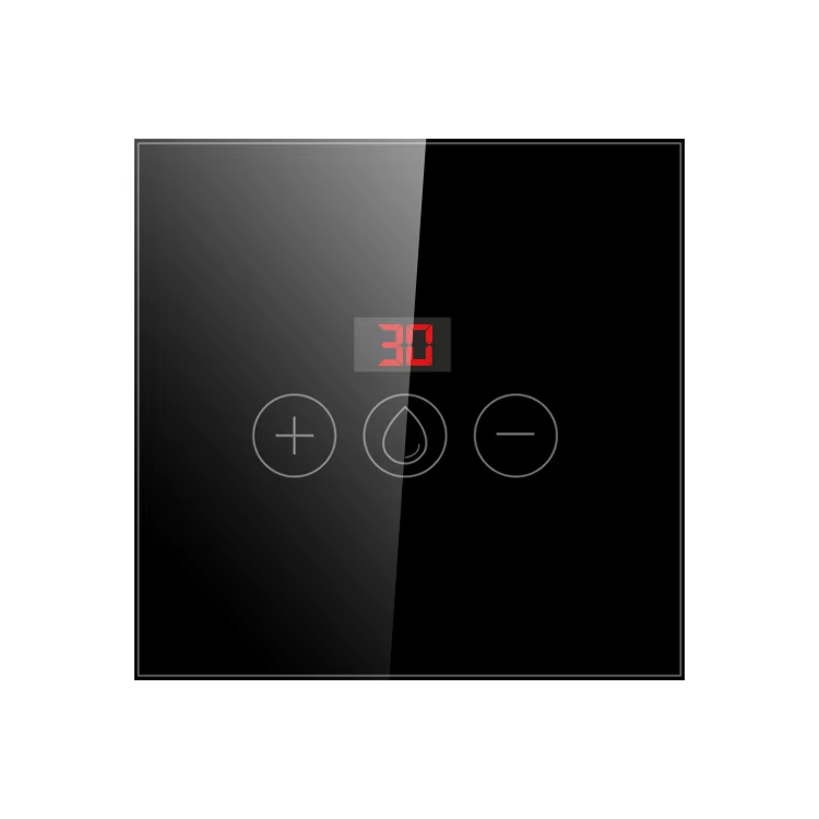 BOLT Smart Boiler/Geyser Switch (20A) Touch WiFi with Display – White/Black/Gold