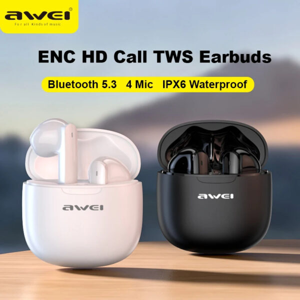 Awei T68 ENC TWS Earbuds